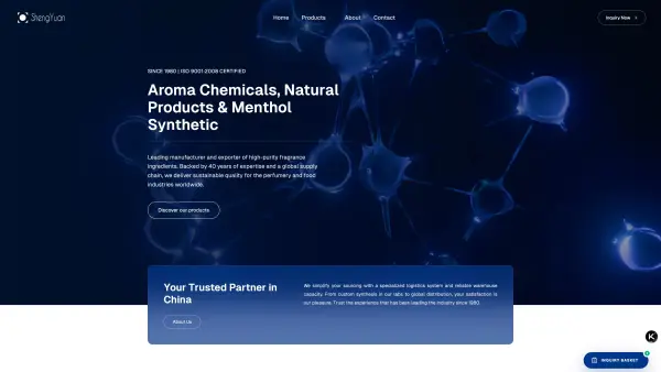 嘉兴盛源进出口公司最近改版的外贸企业网站 - 老爹模板